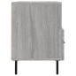 vidaXL TV-Schrank Grau Sonoma 80x36x50 cm Holzwerkstoff