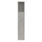 vidaXL Kopfteil mit Ablagen Betongrau 100x18,5x104,5 cm vidaXL Kopfteil mit Ablagen Betongrau 100x18,5x104,5 cm