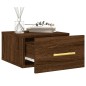 vidaXL Wand-Nachttische 2 Stk. Braun Eichen-Optik 35x35x20 cm vidaXL Wand-Nachttische 2 Stk. Braun Eichen-Optik 35x35x20 cm
