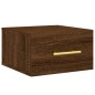 vidaXL Wand-Nachttische 2 Stk. Braun Eichen-Optik 35x35x20 cm vidaXL Wand-Nachttische 2 Stk. Braun Eichen-Optik 35x35x20 cm