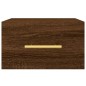 vidaXL Wand-Nachttische 2 Stk. Braun Eichen-Optik 35x35x20 cm vidaXL Wand-Nachttische 2 Stk. Braun Eichen-Optik 35x35x20 cm