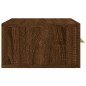 vidaXL Wand-Nachttische 2 Stk. Braun Eichen-Optik 35x35x20 cm vidaXL Wand-Nachttische 2 Stk. Braun Eichen-Optik 35x35x20 cm