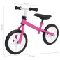 vidaXL Laufrad 10 Zoll Räder Rosa vidaXL Laufrad 10 Zoll Räder Rosa