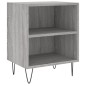 vidaXL Nachttische 2 Stk. Grau Sonoma 40x30x50 cm Holzwerkstoff vidaXL Nachttische 2 Stk. Grau Sonoma 40x30x50 cm Holzwerkstoff