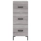 vidaXL Sideboard Grau Sonoma 34,5x34x90 cm Holzwerkstoff vidaXL Sideboard Grau Sonoma 34,5x34x90 cm Holzwerkstoff