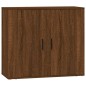 vidaXL Sideboards 3 Stk. Braun Eichen-Optik Holzwerkstoff vidaXL Sideboards 3 Stk. Braun Eichen-Optik Holzwerkstoff