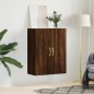 vidaXL Wandschrank Braun Eichen-Optik 69,5x34x90 cm vidaXL Wandschrank Braun Eichen-Optik 69,5x34x90 cm