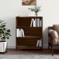 vidaXL Bücherregal Braun Eichen-Optik 69,5x32,5x90 cm Holzwerkstoff vidaXL Bücherregal Braun Eichen-Optik 69,5x32,5x90 cm Holzwerkstoff