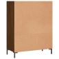 vidaXL Bücherregal Braun Eichen-Optik 69,5x32,5x90 cm Holzwerkstoff vidaXL Bücherregal Braun Eichen-Optik 69,5x32,5x90 cm Holzwerkstoff