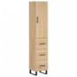 vidaXL Highboard Sonoma-Eiche 34,5x34x180 cm Holzwerkstoff vidaXL Highboard Sonoma-Eiche 34,5x34x180 cm Holzwerkstoff