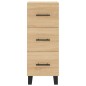 vidaXL Highboard Sonoma-Eiche 34,5x34x180 cm Holzwerkstoff vidaXL Highboard Sonoma-Eiche 34,5x34x180 cm Holzwerkstoff