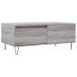 vidaXL Couchtisch Grau Sonoma 90x50x36,5 cm Holzwerkstoff vidaXL Couchtisch Grau Sonoma 90x50x36,5 cm Holzwerkstoff