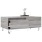 vidaXL Couchtisch Grau Sonoma 90x50x36,5 cm Holzwerkstoff vidaXL Couchtisch Grau Sonoma 90x50x36,5 cm Holzwerkstoff