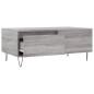 vidaXL Couchtisch Grau Sonoma 90x50x36,5 cm Holzwerkstoff vidaXL Couchtisch Grau Sonoma 90x50x36,5 cm Holzwerkstoff