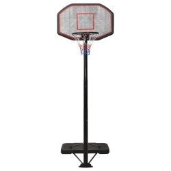 vidaXL Basketballständer Schwarz 258-363 cm Polyethylen