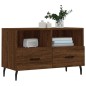 vidaXL TV-Schrank Braun Eichen-Optik 80x36x50 cm Holzwerkstoff vidaXL TV-Schrank Braun Eichen-Optik 80x36x50 cm Holzwerkstoff
