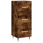 vidaXL Sideboard Räuchereiche 34,5x34x90 cm Holzwerkstoff vidaXL Sideboard Räuchereiche 34,5x34x90 cm Holzwerkstoff