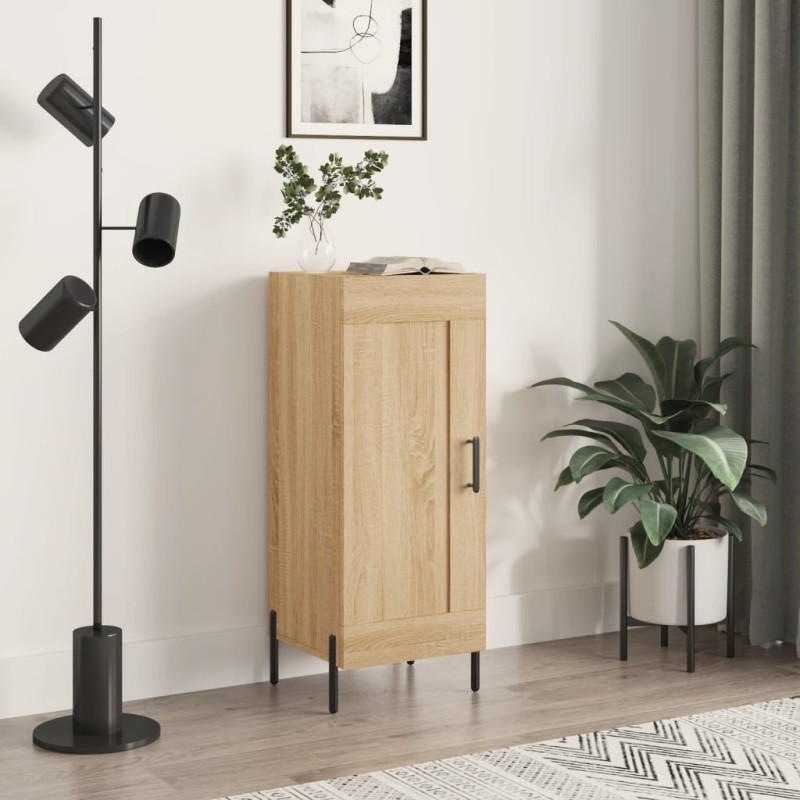 vidaXL Sideboard Sonoma-Eiche 34,5x34x90 cm Holzwerkstoff vidaXL Sideboard Sonoma-Eiche 34,5x34x90 cm Holzwerkstoff