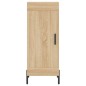 vidaXL Sideboard Sonoma-Eiche 34,5x34x90 cm Holzwerkstoff vidaXL Sideboard Sonoma-Eiche 34,5x34x90 cm Holzwerkstoff