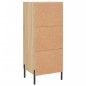 vidaXL Sideboard Sonoma-Eiche 34,5x34x90 cm Holzwerkstoff vidaXL Sideboard Sonoma-Eiche 34,5x34x90 cm Holzwerkstoff