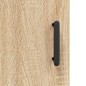 vidaXL Sideboard Sonoma-Eiche 34,5x34x90 cm Holzwerkstoff vidaXL Sideboard Sonoma-Eiche 34,5x34x90 cm Holzwerkstoff