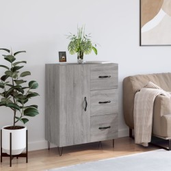 vidaXL Sideboard Grau Sonoma 69,5x34x90 cm Holzwerkstoff