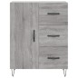 vidaXL Sideboard Grau Sonoma 69,5x34x90 cm Holzwerkstoff vidaXL Sideboard Grau Sonoma 69,5x34x90 cm Holzwerkstoff