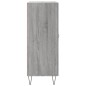 vidaXL Sideboard Grau Sonoma 69,5x34x90 cm Holzwerkstoff vidaXL Sideboard Grau Sonoma 69,5x34x90 cm Holzwerkstoff