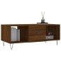 vidaXL Couchtisch Braun Eichen-Optik 102x50x40 cm Holzwerkstoff vidaXL Couchtisch Braun Eichen-Optik 102x50x40 cm Holzwerkstoff