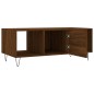 vidaXL Couchtisch Braun Eichen-Optik 102x50x40 cm Holzwerkstoff vidaXL Couchtisch Braun Eichen-Optik 102x50x40 cm Holzwerkstoff
