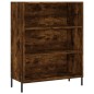 vidaXL Regalschrank Räuchereiche 69,5x32,5x90 cm Holzwerkstoff vidaXL Regalschrank Räuchereiche 69,5x32,5x90 cm Holzwerkstoff