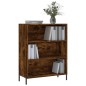 vidaXL Regalschrank Räuchereiche 69,5x32,5x90 cm Holzwerkstoff vidaXL Regalschrank Räuchereiche 69,5x32,5x90 cm Holzwerkstoff