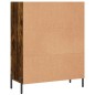 vidaXL Regalschrank Räuchereiche 69,5x32,5x90 cm Holzwerkstoff vidaXL Regalschrank Räuchereiche 69,5x32,5x90 cm Holzwerkstoff