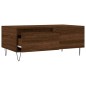 vidaXL Couchtisch Braun Eichen-Optik 90x50x36,5 cm Holzwerkstoff vidaXL Couchtisch Braun Eichen-Optik 90x50x36,5 cm Holzwerkstoff