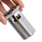 vidaXL Ablaufgarnitur mit Überlauf Chrom 6,4x6,4x9,1 cm vidaXL Ablaufgarnitur mit Überlauf Chrom 6,4x6,4x9,1 cm
