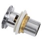 vidaXL Ablaufgarnitur mit Überlauf Chrom 6,4x6,4x9,1 cm vidaXL Ablaufgarnitur mit Überlauf Chrom 6,4x6,4x9,1 cm