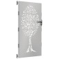 vidaXL Gartentor 85x200 cm Cortenstahl Baum-Design vidaXL Gartentor 85x200 cm Cortenstahl Baum-Design
