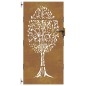 vidaXL Gartentor 85x200 cm Cortenstahl Baum-Design vidaXL Gartentor 85x200 cm Cortenstahl Baum-Design