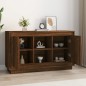 vidaXL Sideboard Braun Eichen-Optik 102x35x60 cm Holzwerkstoff vidaXL Sideboard Braun Eichen-Optik 102x35x60 cm Holzwerkstoff