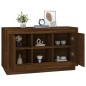 vidaXL Sideboard Braun Eichen-Optik 102x35x60 cm Holzwerkstoff vidaXL Sideboard Braun Eichen-Optik 102x35x60 cm Holzwerkstoff