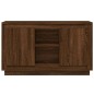 vidaXL Sideboard Braun Eichen-Optik 102x35x60 cm Holzwerkstoff vidaXL Sideboard Braun Eichen-Optik 102x35x60 cm Holzwerkstoff