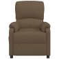vidaXL Massagesessel Braun Stoff vidaXL Massagesessel Braun Stoff