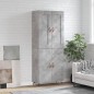 vidaXL Highboard Betongrau 69,5x34x180 cm Holzwerkstoff vidaXL Highboard Betongrau 69,5x34x180 cm Holzwerkstoff