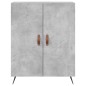 vidaXL Highboard Betongrau 69,5x34x180 cm Holzwerkstoff vidaXL Highboard Betongrau 69,5x34x180 cm Holzwerkstoff
