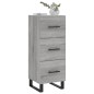 vidaXL Sideboard Grau Sonoma 34,5x34x90 cm Holzwerkstoff vidaXL Sideboard Grau Sonoma 34,5x34x90 cm Holzwerkstoff