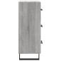 vidaXL Sideboard Grau Sonoma 34,5x34x90 cm Holzwerkstoff vidaXL Sideboard Grau Sonoma 34,5x34x90 cm Holzwerkstoff