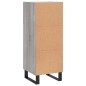 vidaXL Sideboard Grau Sonoma 34,5x34x90 cm Holzwerkstoff vidaXL Sideboard Grau Sonoma 34,5x34x90 cm Holzwerkstoff