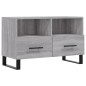 vidaXL TV-Schrank Grau Sonoma 80x36x50 cm Holzwerkstoff vidaXL TV-Schrank Grau Sonoma 80x36x50 cm Holzwerkstoff