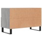 vidaXL TV-Schrank Grau Sonoma 80x36x50 cm Holzwerkstoff vidaXL TV-Schrank Grau Sonoma 80x36x50 cm Holzwerkstoff