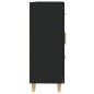 vidaXL Sideboard Schwarz 69,5x34x90 cm Holzwerkstoff vidaXL Sideboard Schwarz 69,5x34x90 cm Holzwerkstoff